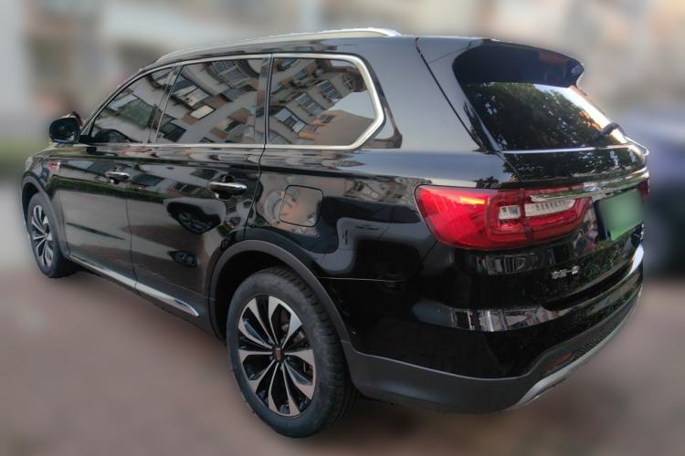 Used Hongqi HS7 2022 2.0T DCT Two-Wheel Drive Smart Connect Flagship Edition Seven Seats Rear Left 45 Deg