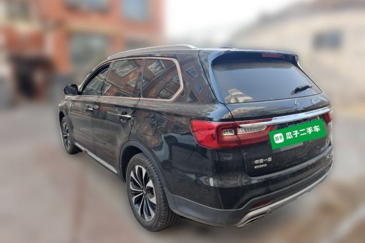 Used Hongqi HS7 2022 3.0T Automatic All-Wheel Drive Smart Connect Flagship Edition 7 Seats Rear Left 45 Deg