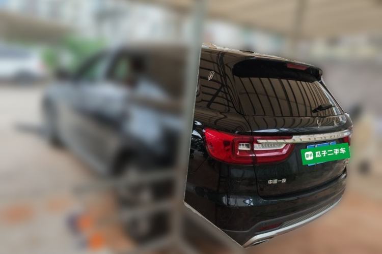 Used Hongqi HS7 2022 2.0T DCT Two-Wheel Drive Smart Connect Flagship Edition Five Seats Rear Left 45 Deg