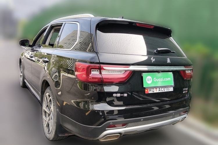 Used Hongqi HS7 2022 2.0T DCT Two-Wheel Drive Smart Connect Flagship Edition 7 Seats Rear Left 45 Deg