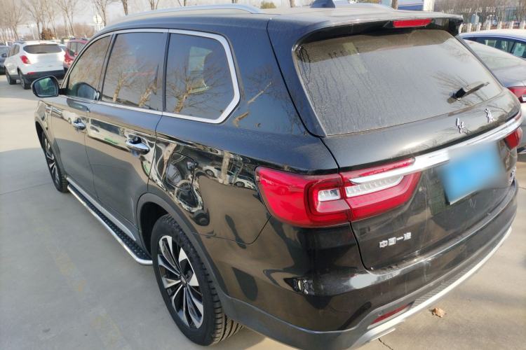 Used Hongqi HS7 2022 2.0T DCT Two-Wheel Drive Smart Connect Flagship Edition Seven Seats Rear Left 45 Deg