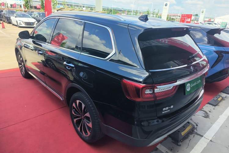 Used Hongqi HS7 2022 3.0T Automatic All-Wheel Drive ZhiLian Flagship Edition Five Seats Rear Left 45 Deg