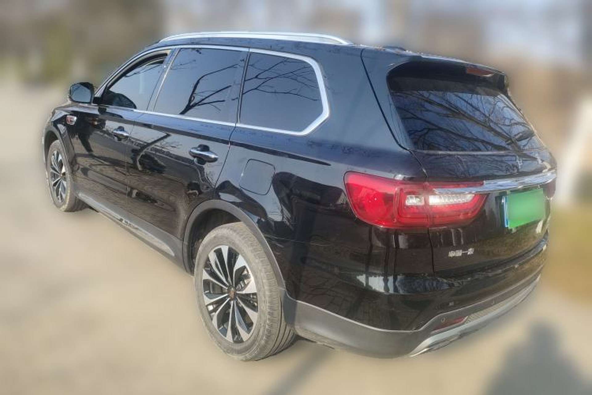 Used Hongqi HS7 2022 2.0T DCT Two-Wheel Drive Smart Connect Flagship Edition Seven Seats Rear Left 45 Deg