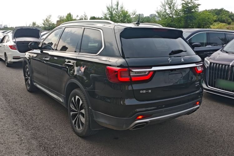 Used Hongqi HS7 2022 2.0T DCT Two-Wheel Drive Smart Connect Flagship Edition Seven Seats Rear Left 45 Deg