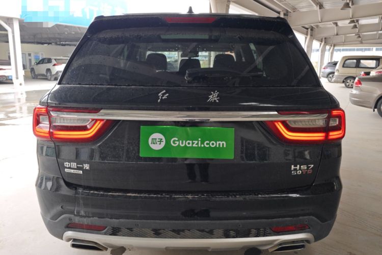 Used Hongqi HS7 2022 3.0T Automatic All-Wheel Drive ZhiLian Flagship Edition Five Seats Rear
