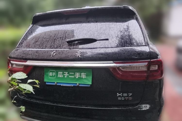 Used Hongqi HS7 2022 3.0T Automatic All-Wheel Drive Smart Connect Flagship Edition 7 Seats Rear