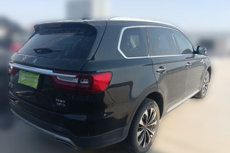 Used Hongqi HS7 2022 3.0T Automatic All-Wheel Drive ZhiLian Flagship Edition Five Seats Rear Right 45 Deg