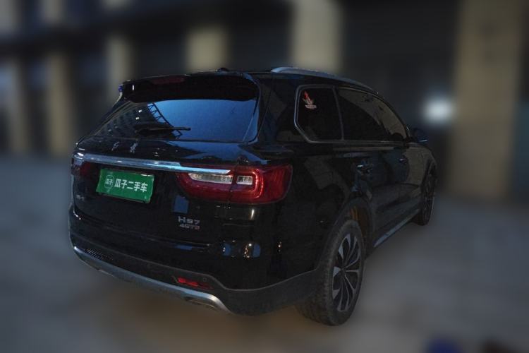 Used Hongqi HS7 2022 2.0T DCT Two-Wheel Drive Smart Connect Flagship Edition Five Seats Rear Right 45 Deg
