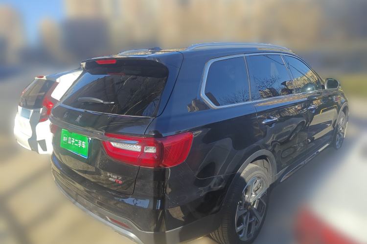 Used Hongqi HS7 2022 2.0T DCT Two-Wheel Drive Smart Connect Flagship Edition Five Seats Rear Right 45 Deg