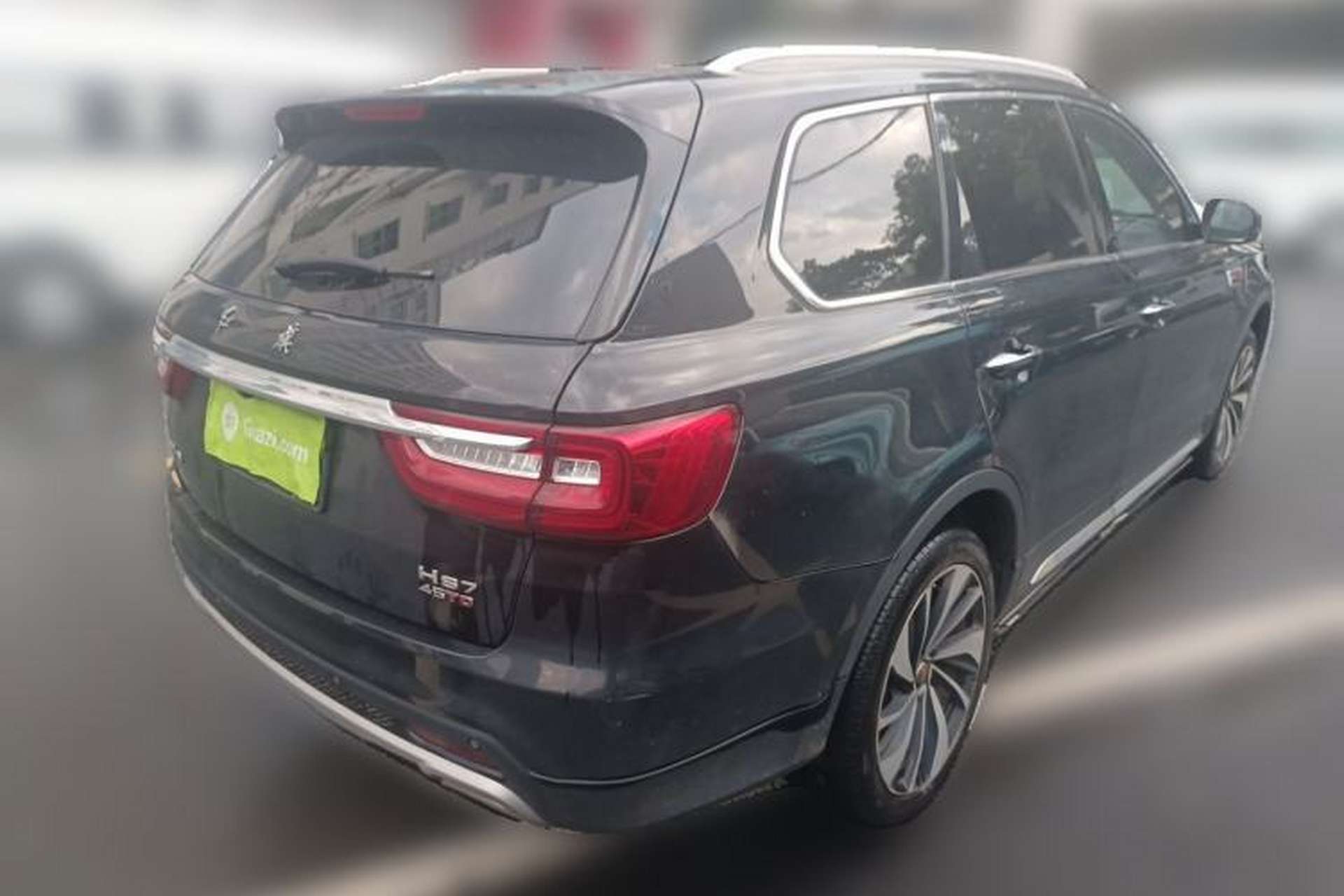 Used Hongqi HS7 2022 2.0T DCT Two-Wheel Drive Smart Connect Flagship Edition 7 Seats Rear Right 45 Deg