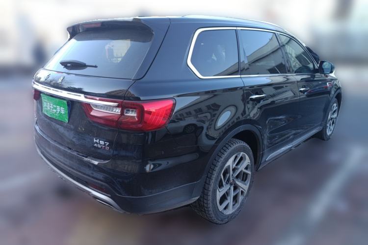 Used Hongqi HS7 2022 2.0T DCT Two-Wheel Drive Smart Connect Flagship Edition Five Seats Rear Right 45 Deg