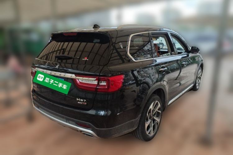 Used Hongqi HS7 2022 2.0T DCT Two-Wheel Drive Smart Connect Flagship Edition Five Seats Rear Right 45 Deg