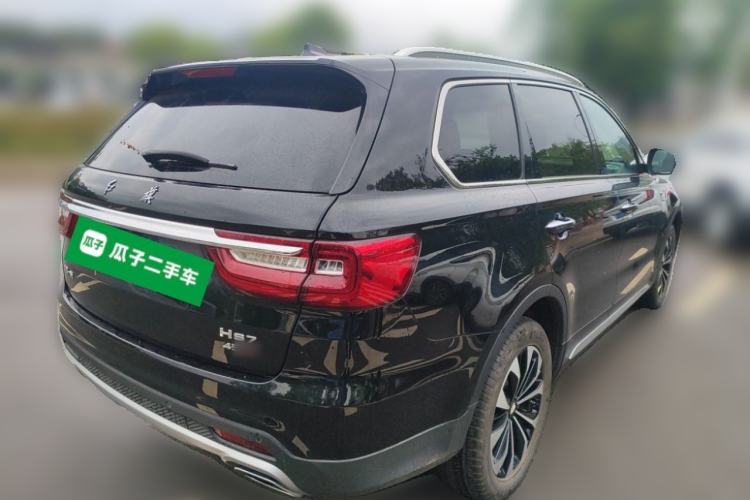 Used Hongqi HS7 2022 2.0T DCT Two-Wheel Drive Smart Connect Flagship Edition Seven Seats Rear Right 45 Deg