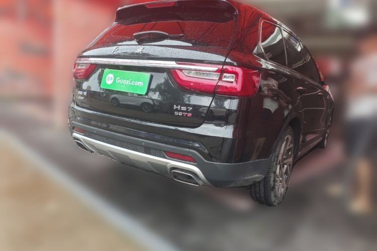 Used Hongqi HS7 2022 3.0T Automatic All-Wheel Drive ZhiLian QiChang Edition 5 Seats Rear Right 45 Deg