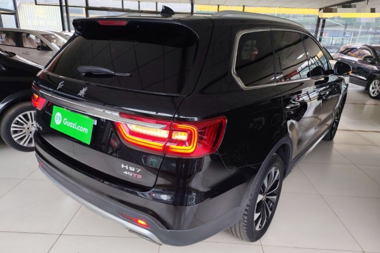 Used Hongqi HS7 2022 2.0T DCT Two-Wheel Drive Smart Connect Flagship Edition Seven Seats Rear Right 45 Deg