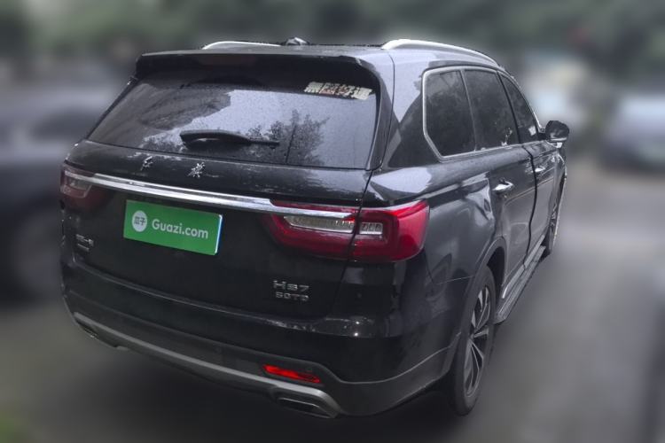 Used Hongqi HS7 2022 3.0T Automatic All-Wheel Drive ZhiLian Flagship Edition Five Seats Rear Right 45 Deg