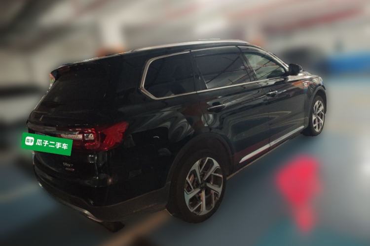 Used Hongqi HS7 2022 2.0T DCT Two-Wheel Drive Smart Connect Flagship Edition Five Seats Rear Right 45 Deg
