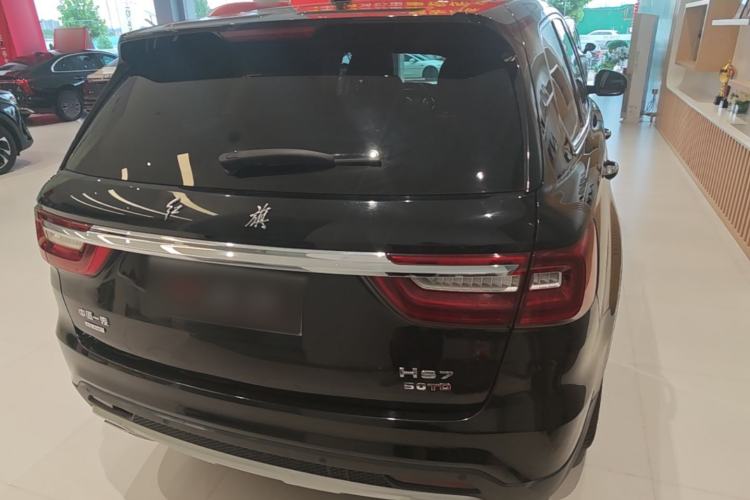 Used Hongqi HS7 2022 3.0T Automatic All-Wheel Drive ZhiLian Flagship Edition Five Seats Rear Right 45 Deg