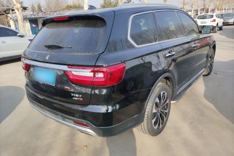 Used Hongqi HS7 2022 2.0T DCT Two-Wheel Drive Smart Connect Flagship Edition Seven Seats Rear Right 45 Deg