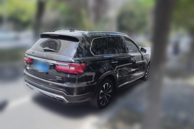Used Hongqi HS7 2022 2.0T DCT Two-Wheel Drive Smart Connect Flagship Edition Seven Seats Rear Right 45 Deg