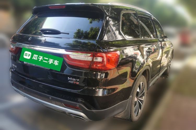 Used Hongqi HS7 2022 2.0T DCT Two-Wheel Drive Smart Connect Flagship Edition Five Seats Rear Right 45 Deg