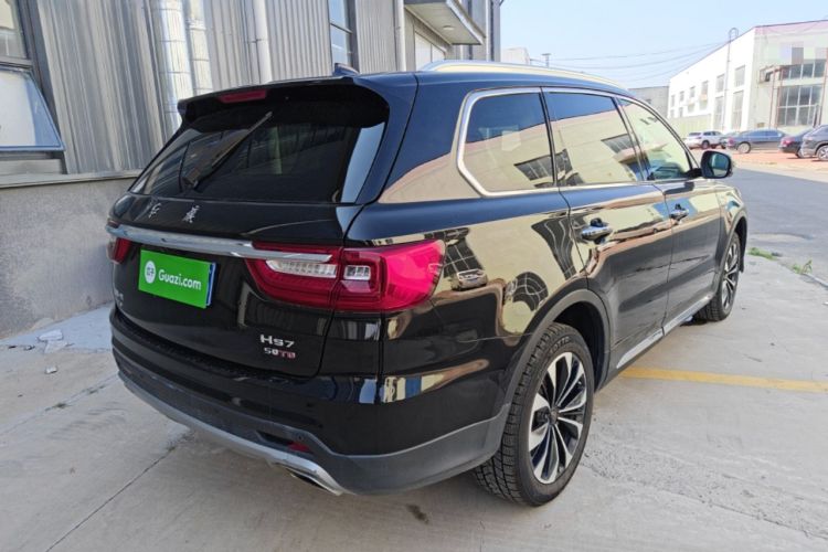 Used Hongqi HS7 2022 3.0T Automatic All-Wheel Drive ZhiLian Flagship Edition Five Seats Rear Right 45 Deg