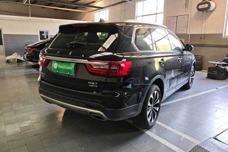 Used Hongqi HS7 2022 3.0T Automatic All-Wheel Drive ZhiLian Flagship Edition Five Seats Rear Right 45 Deg