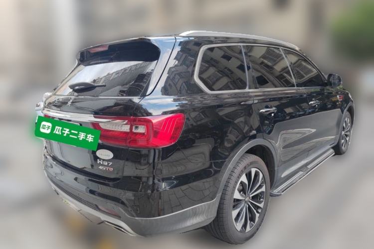 Used Hongqi HS7 2022 2.0T DCT Two-Wheel Drive Smart Connect Flagship Edition Seven Seats Rear Right 45 Deg