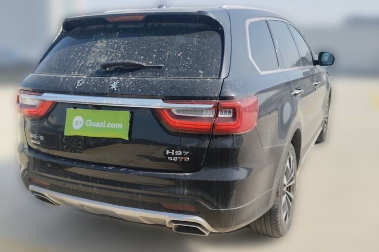 Used Hongqi HS7 2022 3.0T Automatic All-Wheel Drive ZhiLian Flagship Edition Five Seats Rear Right 45 Deg