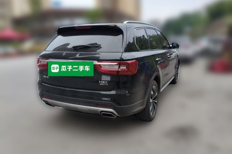 Used Hongqi HS7 2022 2.0T DCT Two-Wheel Drive Smart Connect Flagship Edition Seven Seats Rear Right 45 Deg