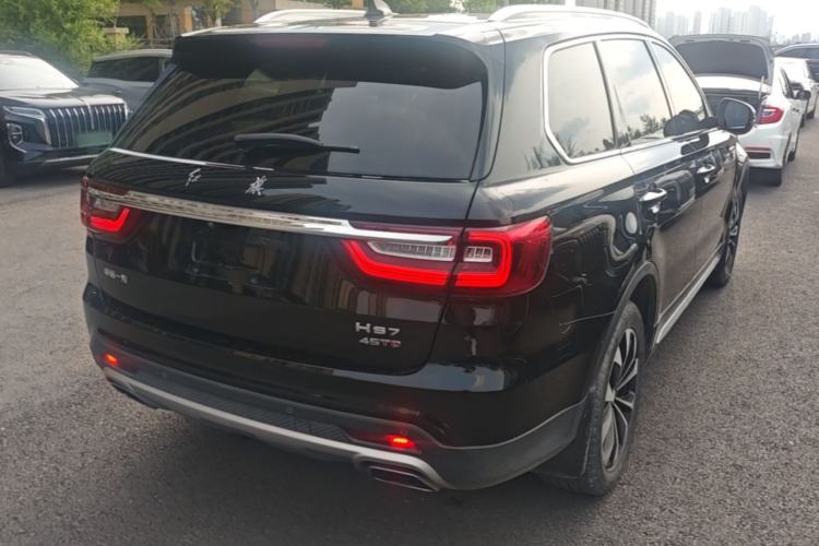 Used Hongqi HS7 2022 2.0T DCT Two-Wheel Drive Smart Connect Flagship Edition Seven Seats Rear Right 45 Deg