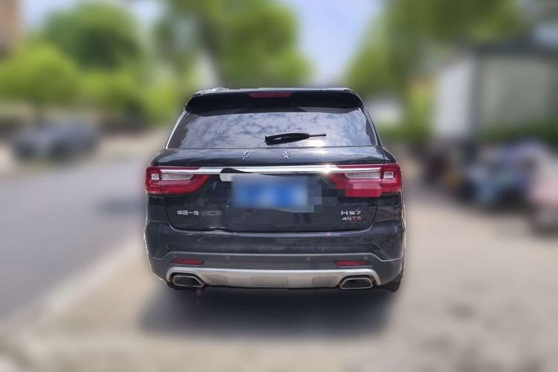 Used Hongqi HS7 2022 2.0T DCT Two-Wheel Drive Smart Connect Flagship Edition Five Seats Rear