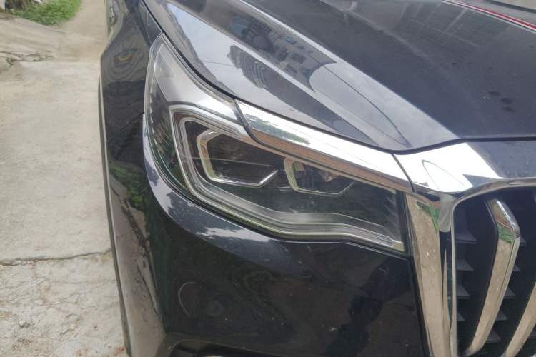 Used Hongqi HS7 2022 3.0T Automatic All-Wheel Drive Smart Connect Flagship Edition 7 Seats Right Front Headlight