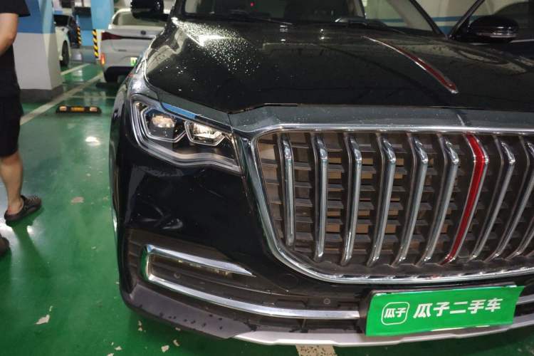 Used Hongqi HS7 2022 2.0T DCT Two-Wheel Drive Smart Connect Flagship Edition Five Seats Right Front Headlight