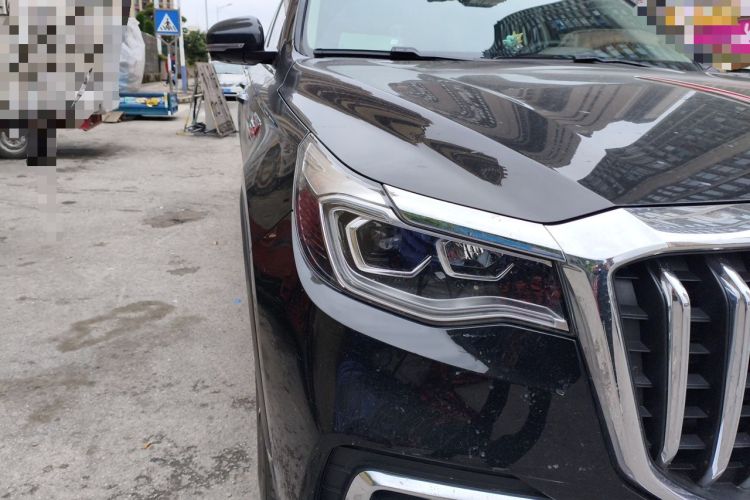 Used Hongqi HS7 2022 2.0T DCT Two-Wheel Drive Smart Connect Flagship Edition Seven Seats Right Front Headlight