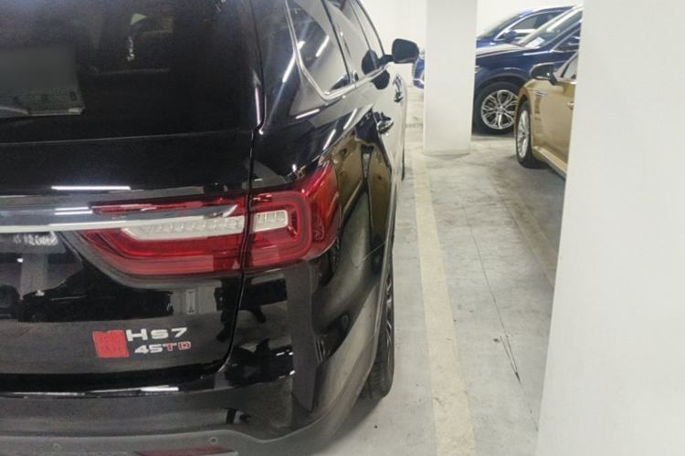 Used Hongqi HS7 2022 2.0T DCT Two-Wheel Drive Smart Connect Flagship Edition Seven Seats Right Rear Taillight