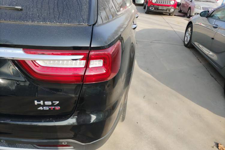 Used Hongqi HS7 2022 2.0T DCT Two-Wheel Drive Smart Connect Flagship Edition Seven Seats Right Rear Taillight