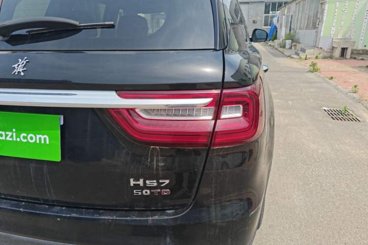 Used Hongqi HS7 2022 3.0T Automatic All-Wheel Drive ZhiLian Flagship Edition Five Seats Right Rear Taillight