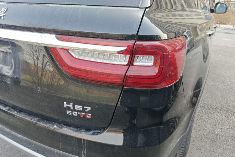 Used Hongqi HS7 2022 3.0T Automatic All-Wheel Drive ZhiLian Flagship Edition Five Seats Right Rear Taillight