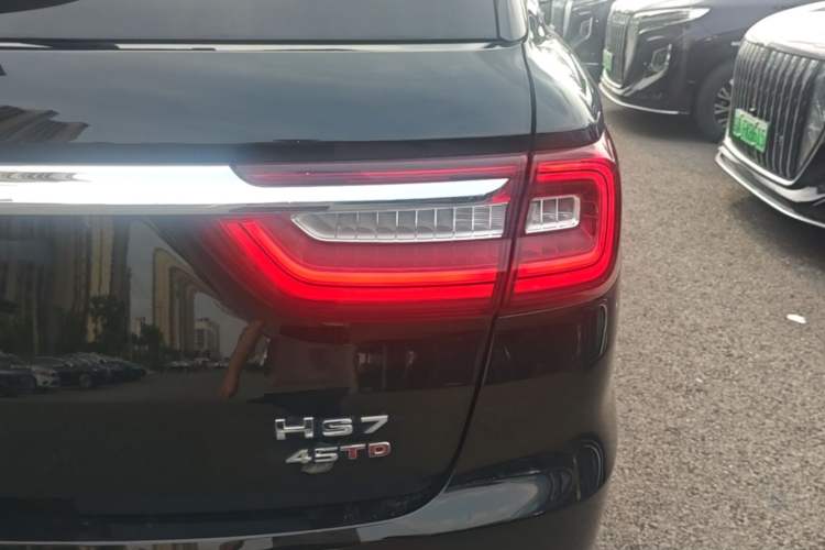 Used Hongqi HS7 2022 2.0T DCT Two-Wheel Drive Smart Connect Flagship Edition Seven Seats Right Rear Taillight
