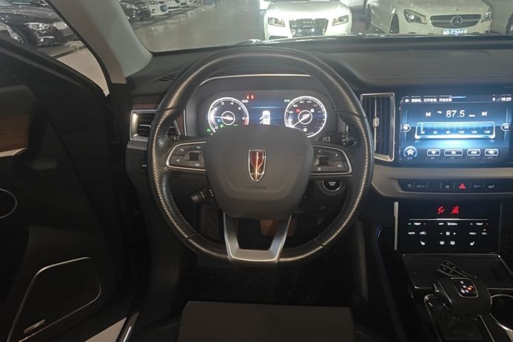 Used Hongqi HS7 2022 2.0T DCT Two-Wheel Drive Smart Connect Flagship Edition Five Seats Steering Wheel