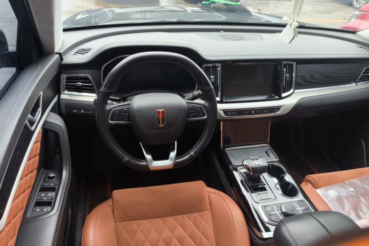 Used Hongqi HS7 2022 3.0T Automatic All-Wheel Drive ZhiLian Flagship Edition Five Seats Steering Wheel