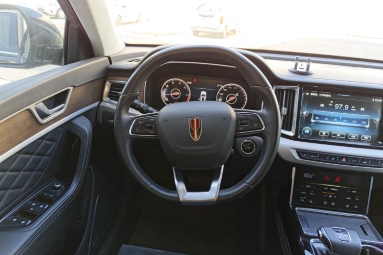Used Hongqi HS7 2022 3.0T Automatic All-Wheel Drive ZhiLian Flagship Edition Five Seats Steering Wheel