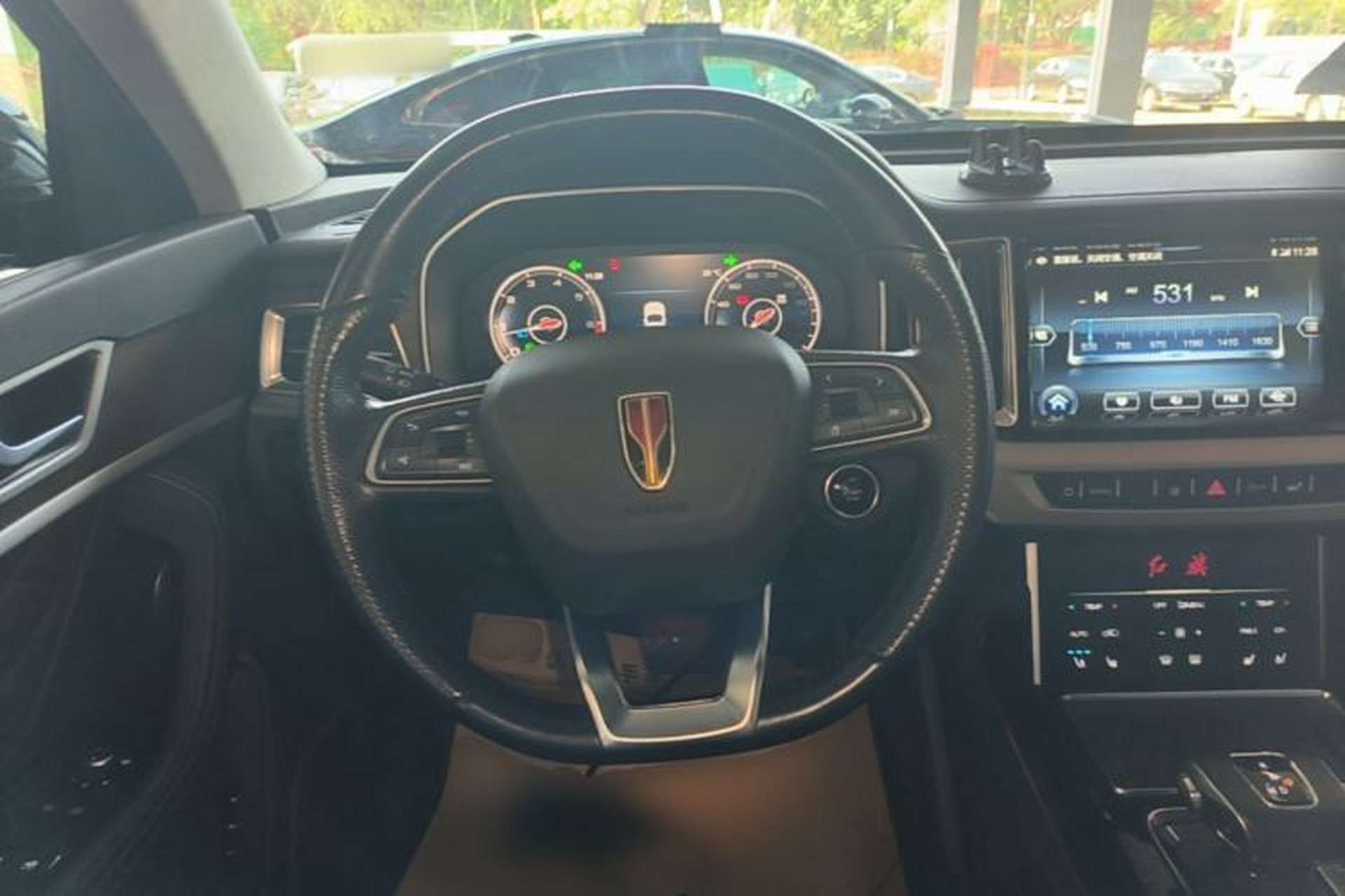 Used Hongqi HS7 2022 3.0T Automatic All-Wheel Drive ZhiLian Flagship Edition Five Seats Steering Wheel
