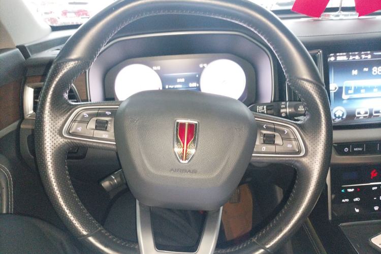Used Hongqi HS7 2022 2.0T DCT Two-Wheel Drive Smart Connect Flagship Edition Seven Seats Steering Wheel