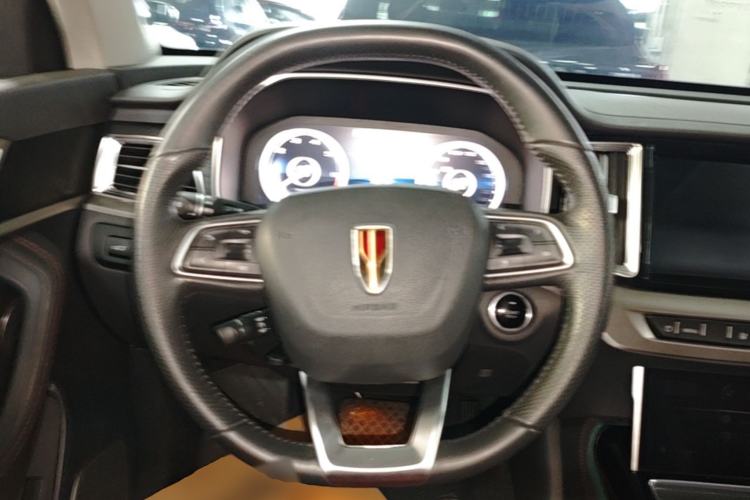 Used Hongqi HS7 2022 2.0T DCT Two-Wheel Drive Smart Connect Flagship Edition Seven Seats Steering Wheel