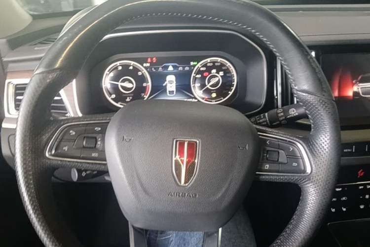 Used Hongqi HS7 2022 3.0T Automatic All-Wheel Drive ZhiLian Flagship Edition Five Seats Steering Wheel