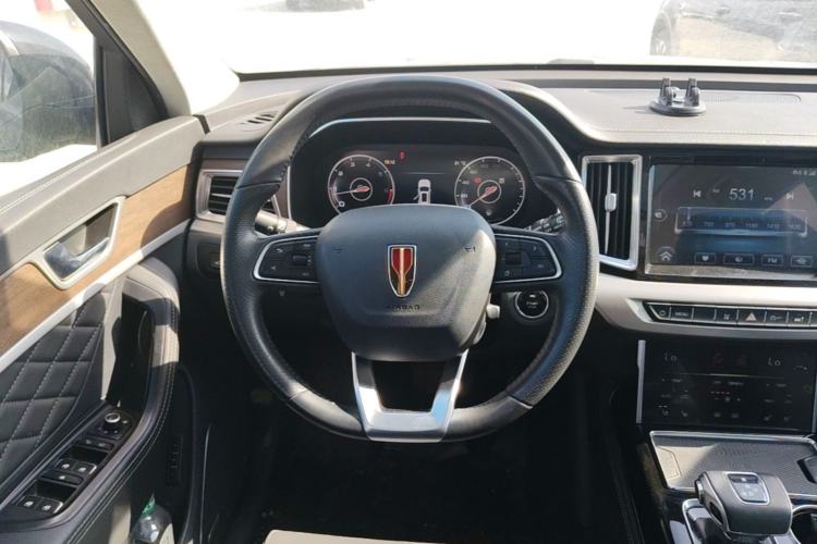 Used Hongqi HS7 2022 3.0T Automatic All-Wheel Drive ZhiLian Flagship Edition Five Seats Steering Wheel