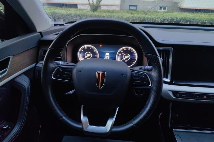 Used Hongqi HS7 2022 2.0T DCT Two-Wheel Drive Smart Connect Flagship Edition Seven Seats Steering Wheel