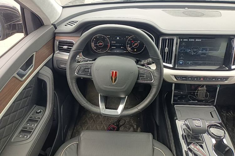Used Hongqi HS7 2022 3.0T Automatic All-Wheel Drive Smart Connect Flagship Edition 7 Seats Steering Wheel
